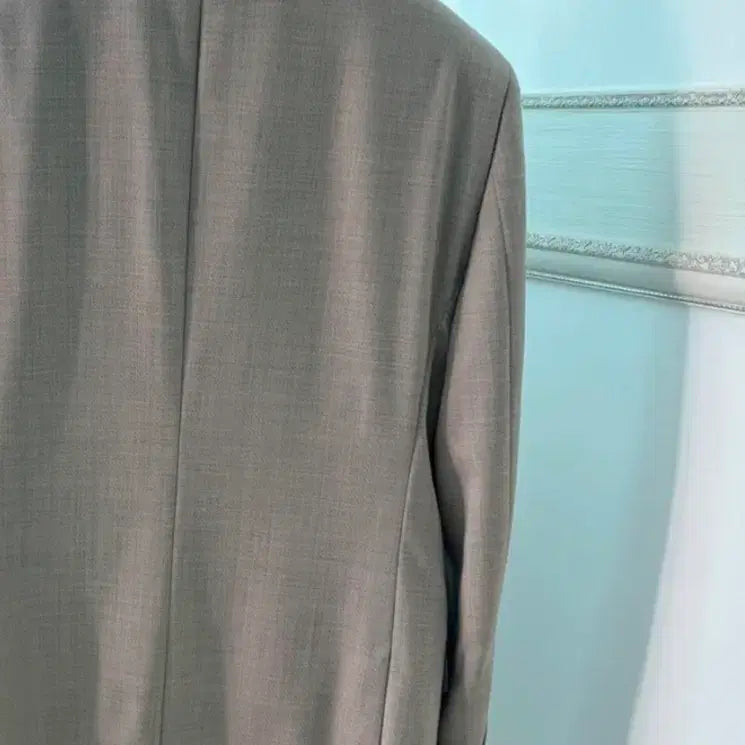 [BUNJANG] Ziek Beige Blazer Jacket / 지이크 베이지컬러 블레이저 자켓(봄여름용)103사이즈(100~103)미착