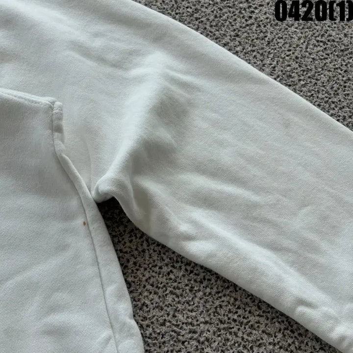 [BUNJANG] Tommy Hilfiger White Crewneck T-Shirt L / 타미힐피거 화이트 맨투맨 티셔츠 L