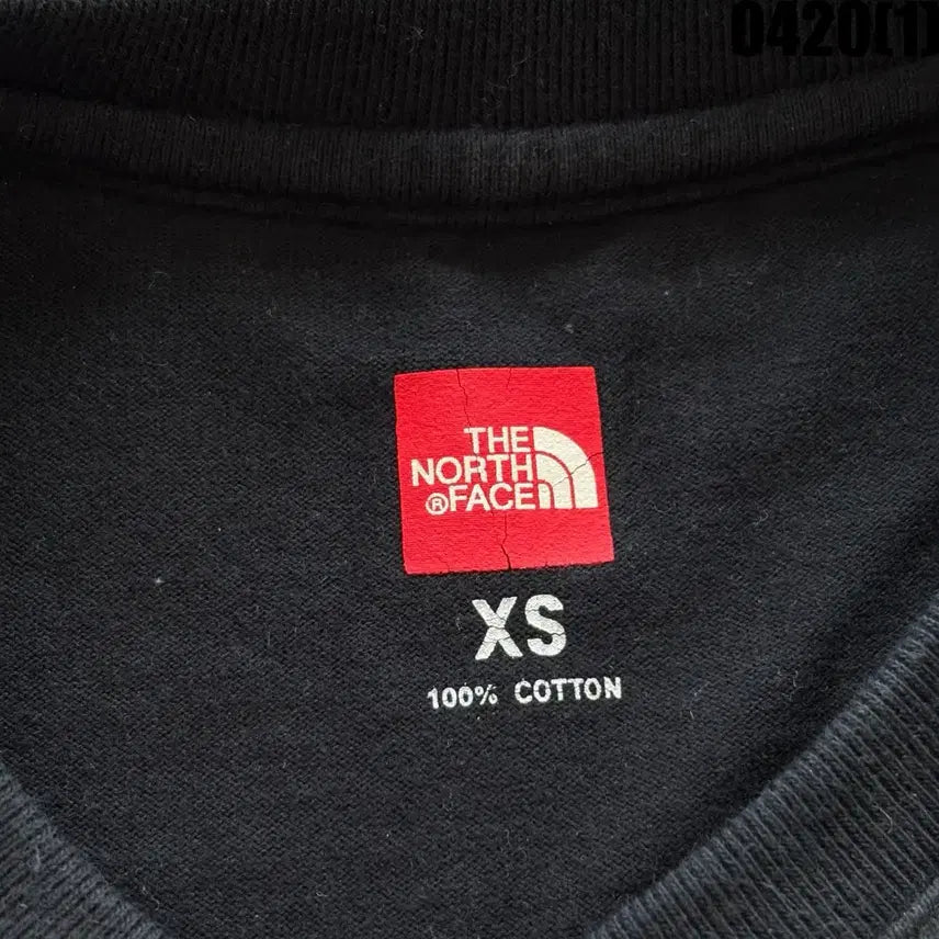 [SOLD OUT] 노스페이스 블랙 긴팔티셔츠 XS