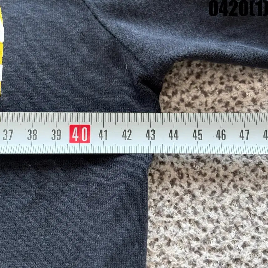 [SOLD OUT] 노스페이스 블랙 긴팔티셔츠 XS