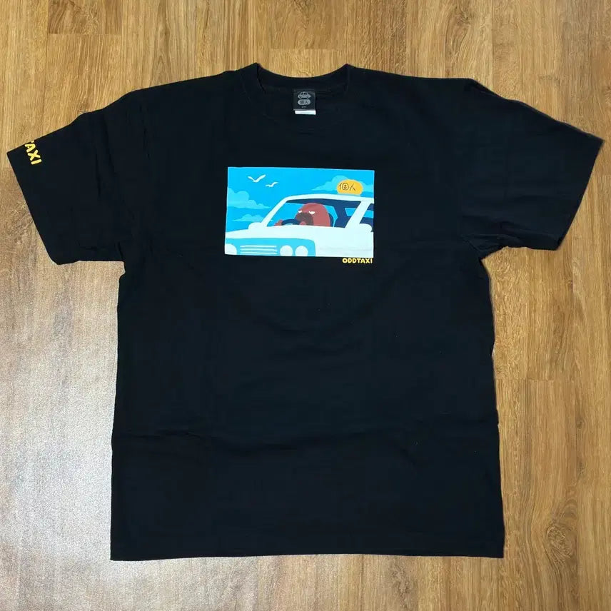 [BUNJANG] ODDTAXI T-shirts (2-Piece Set) / 애니메이션 오드택시 티셔츠 2종