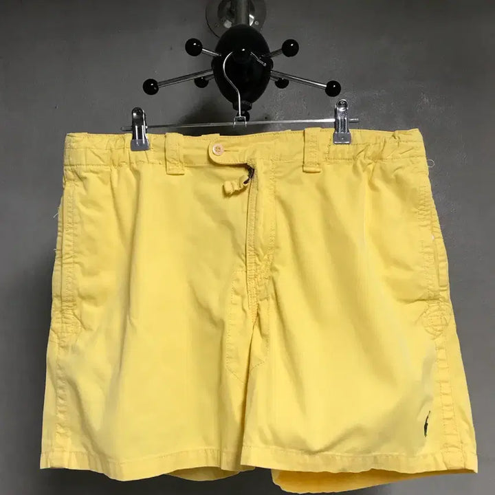 [BUNJANG] Polo Ralph Lauren Pony Shorts Yellow L / 폴로 랄프로렌 포니 반바지 옐로 L
