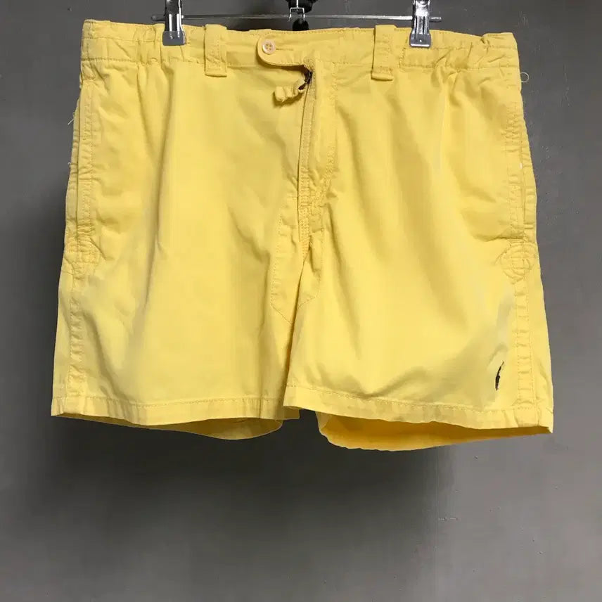 [BUNJANG] Polo Ralph Lauren Pony Shorts Yellow L / 폴로 랄프로렌 포니 반바지 옐로 L