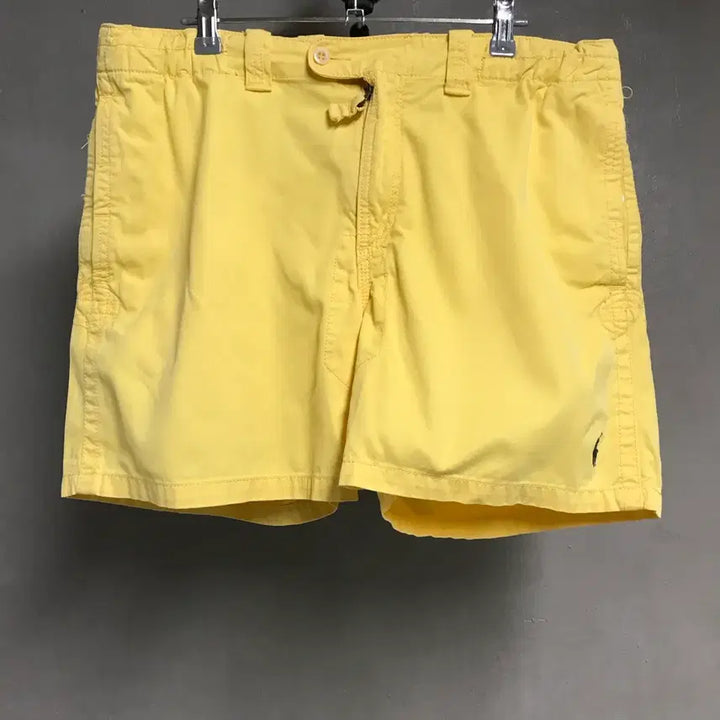 [BUNJANG] Polo Ralph Lauren Pony Shorts Yellow L / 폴로 랄프로렌 포니 반바지 옐로 L