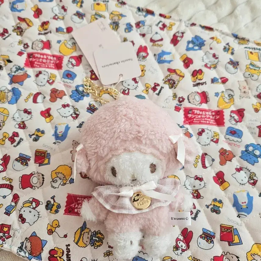 [BUNJANG] Sanrio My Melody Maison de FLEUR Mascot Plush / 산리오 마이멜로디 마이스윗피아노 메종드플뢰르 마스코트