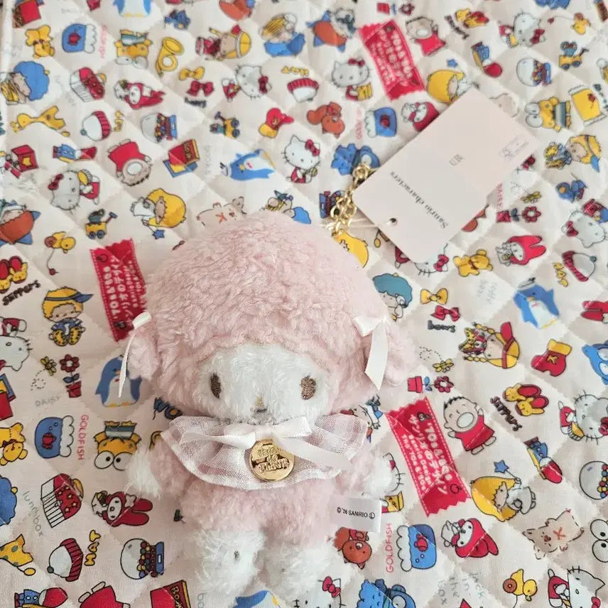 [BUNJANG] Sanrio My Melody Maison de FLEUR Mascot Plush / 산리오 마이멜로디 마이스윗피아노 메종드플뢰르 마스코트