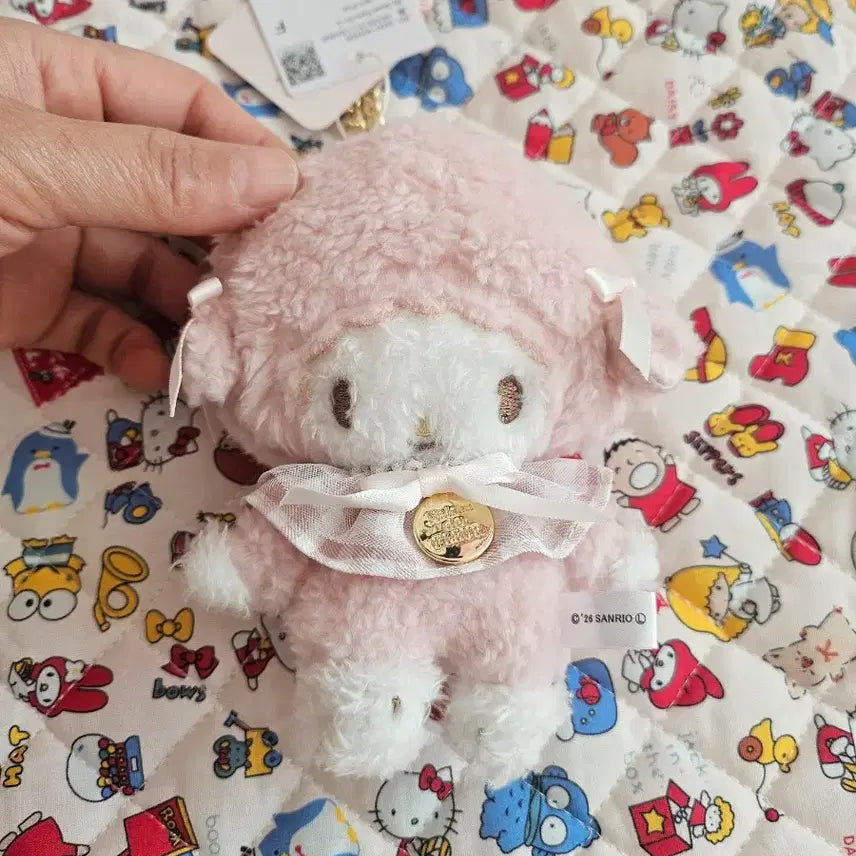 [BUNJANG] Sanrio My Melody Maison de FLEUR Mascot Plush / 산리오 마이멜로디 마이스윗피아노 메종드플뢰르 마스코트