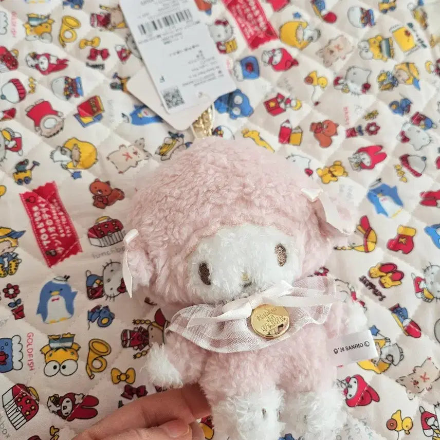 [BUNJANG] Sanrio My Melody Maison de FLEUR Mascot Plush / 산리오 마이멜로디 마이스윗피아노 메종드플뢰르 마스코트