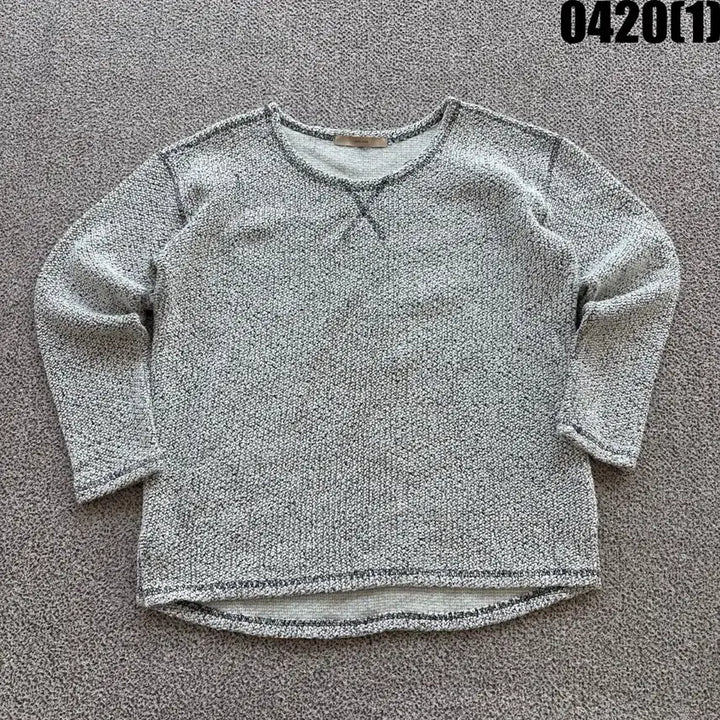 [BUNJANG] Indi Luxe Gray Knit Sweater / Indi Luxe 스타일 그레이 니트 스웨터 M