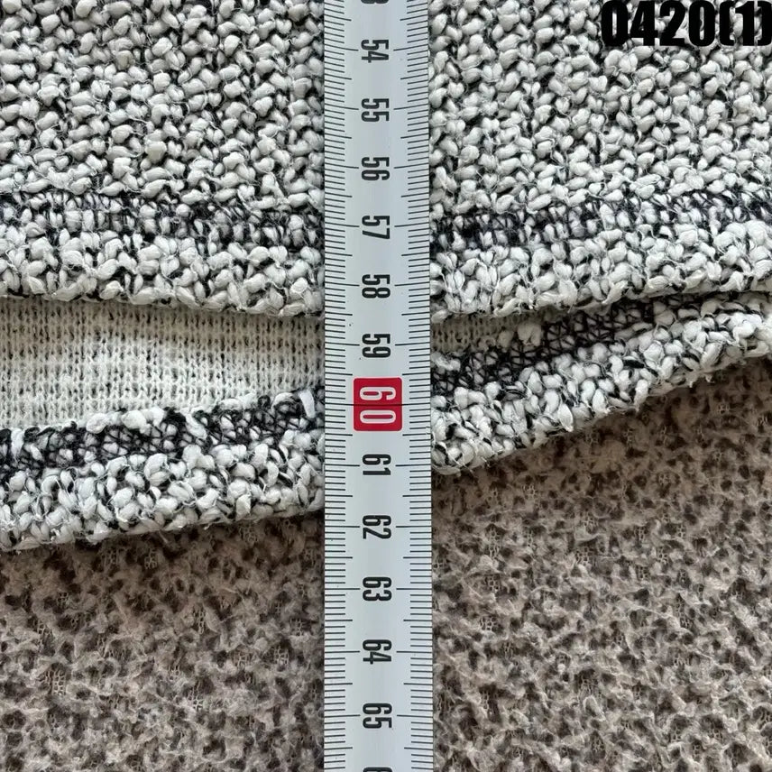 [BUNJANG] Indi Luxe Gray Knit Sweater / Indi Luxe 스타일 그레이 니트 스웨터 M