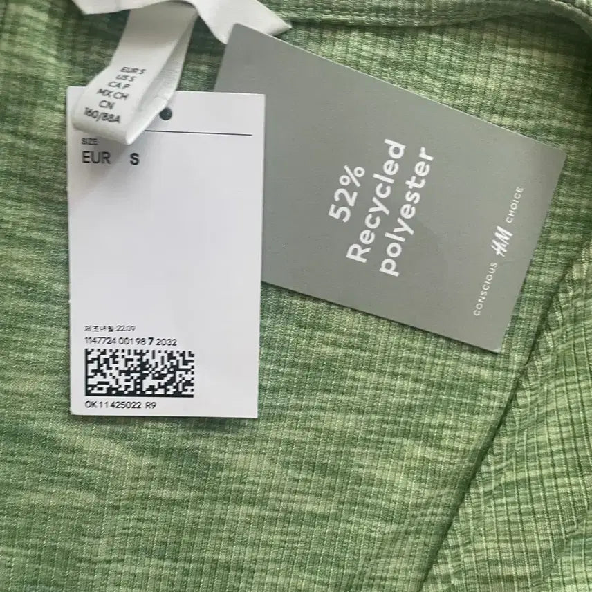 [BUNJANG] H&amp;M Ribbed Wrap Style Dress (S) / H&amp;M 마마 MAMA 리브드 랩스타일 드레스 (S) 에이치앤엠 흐앤므