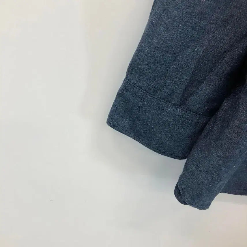 [SOLD OUT] 유니클로 헨리넥 린넨혼방셔츠 L