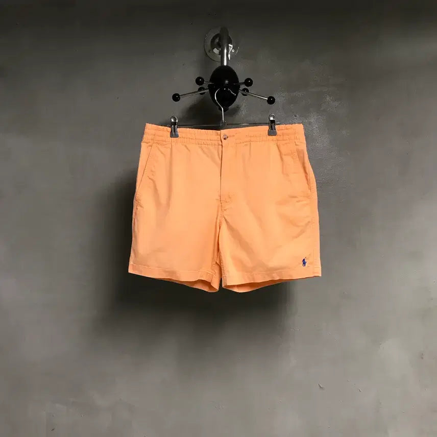 [BUNJANG] Polo Ralph Lauren Pony Shorts Orange M / 폴로 랄프로렌 포니 반바지 오렌지 M