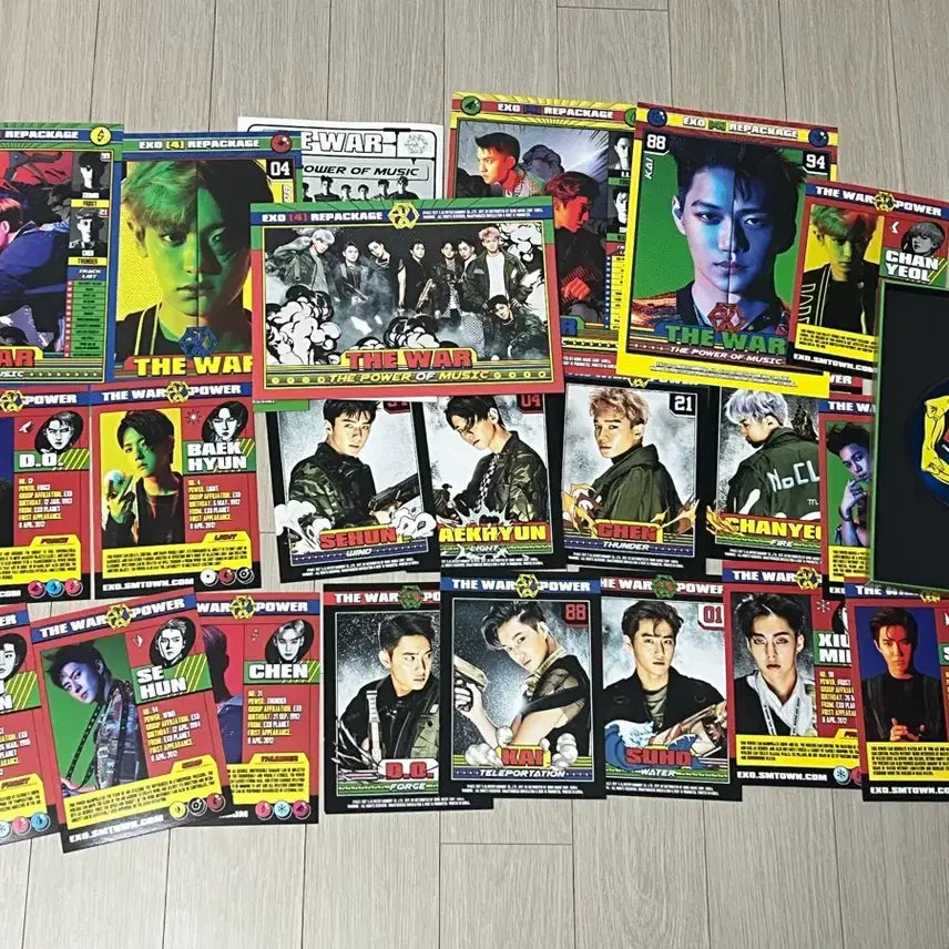 [BUNJANG] EXO The War 4th Album Repackage Album / EXO The War 4집 리패키지 앨범