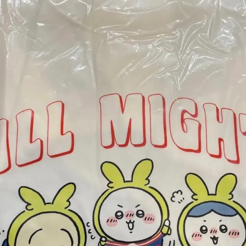 [BUNJANG] Unsealed My Hero Academia Collaboration T-Shirt (Size L) / (택포 9) 미개봉 먼작귀 나히아 콜라보 반팔