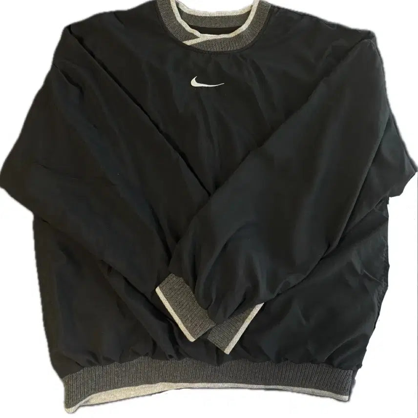 [BUNJANG] Nike Vintage Black Warm-up Jacket / 나이키 빈티지 블랙 웜업