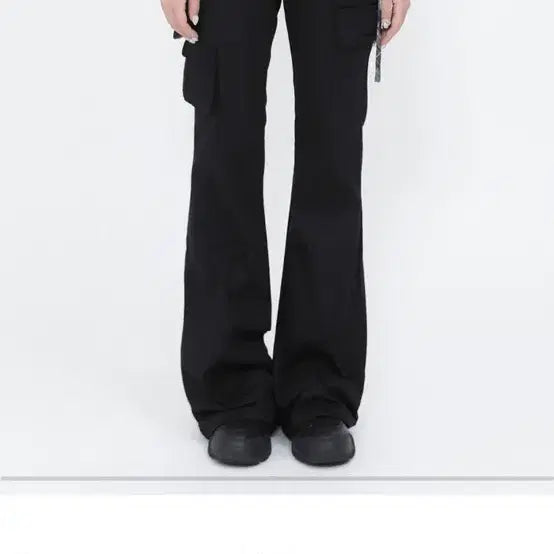 [BUNJANG] Misekei Seoul Line Pocket Cargo Pants Black / 미세키서울 라인 포켓 카고 팬츠 블랙 1