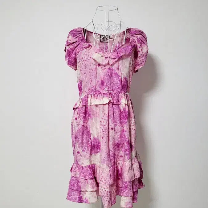 [SOLD OUT] Juicy silk pink dress 실크 핑크 원피스