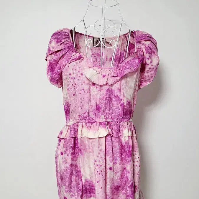 [SOLD OUT] Juicy silk pink dress 실크 핑크 원피스