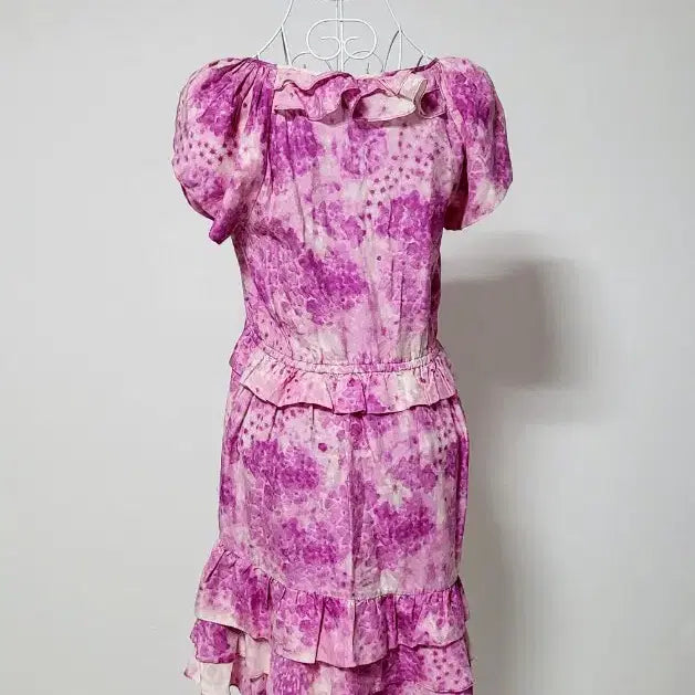 [SOLD OUT] Juicy silk pink dress 실크 핑크 원피스