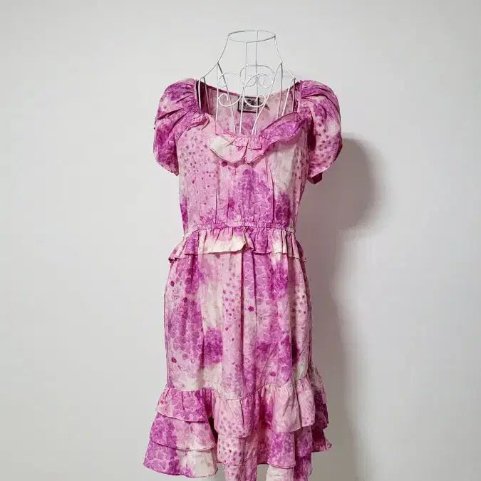 [SOLD OUT] Juicy silk pink dress 실크 핑크 원피스