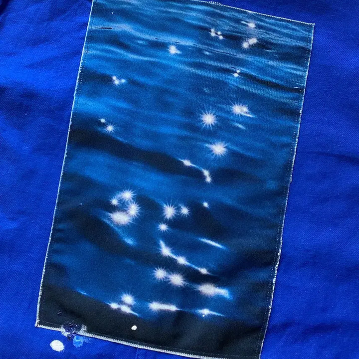 [BUNJANG] 필름 포토그래피 페인팅 프렌치 워크자켓 (한강) / 필름 포토그래피 페인팅 프렌치 워크자켓 (한강)