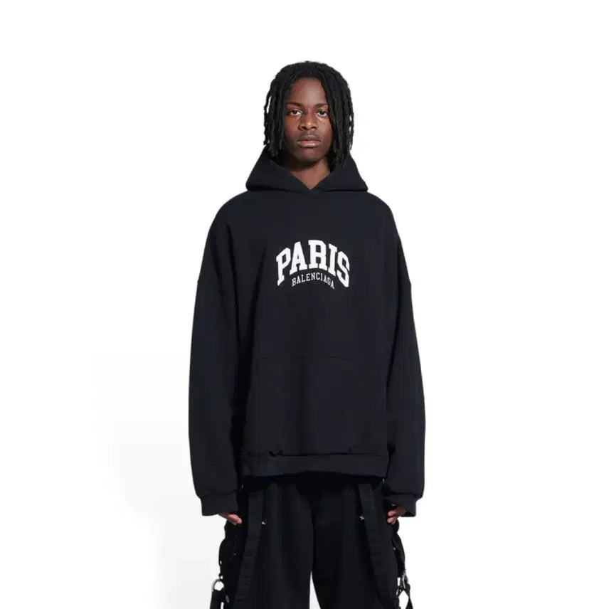[SOLD OUT] 발렌시아가 파리 Paris 시티로고 후드