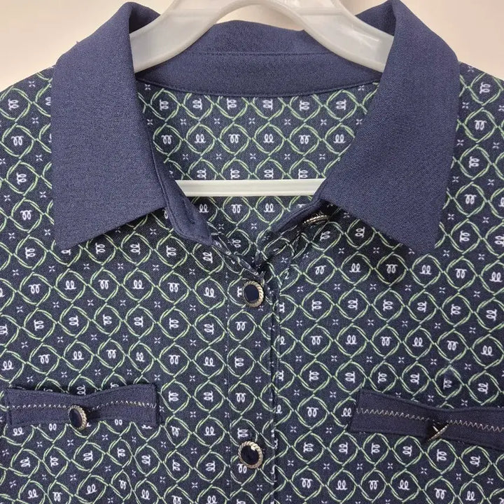 [BUNJANG] LANG &amp; LU Pattern Long Shirt Dress / LANG &amp;LU 패턴 롱 셔츠 원피스