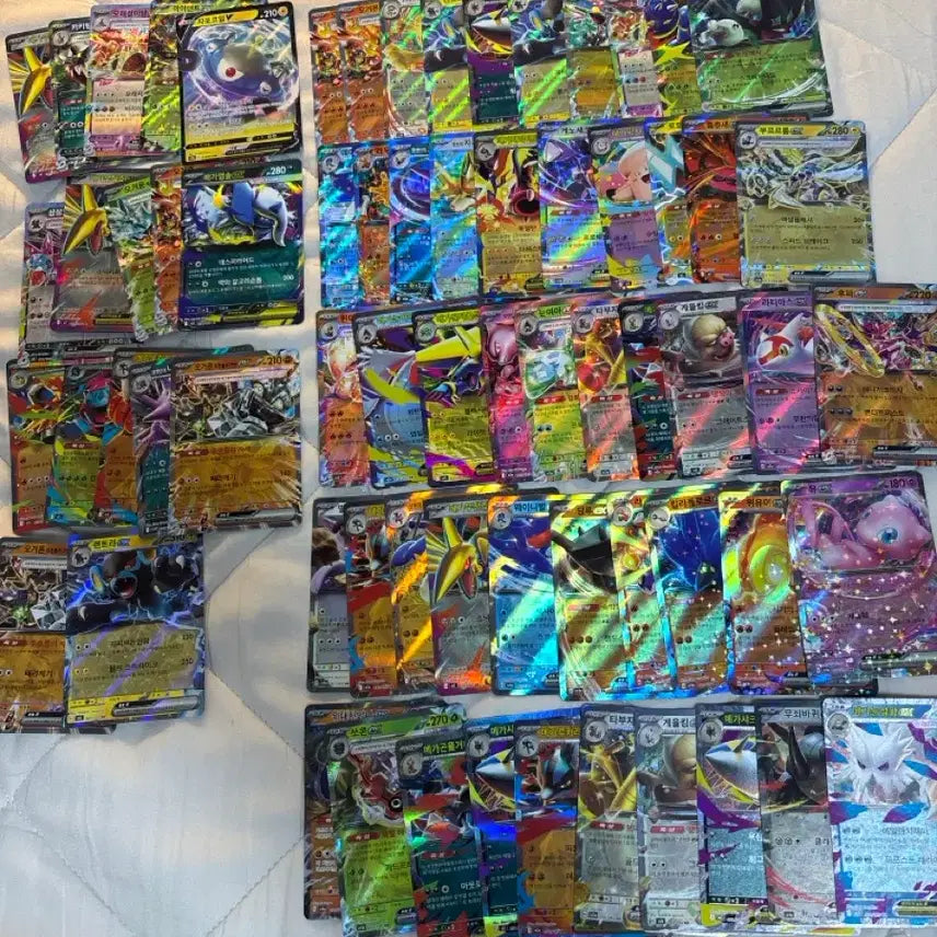 [BUNJANG] Pokemon RR Card Bundle Set / 포켓몬 카드 RR 67개 일괄판매