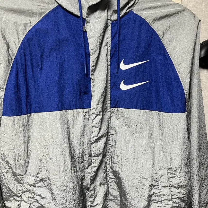 [BUNJANG] Nike Double Swoosh Windbreaker Jacket / 나이키 더블스우시 바람막이