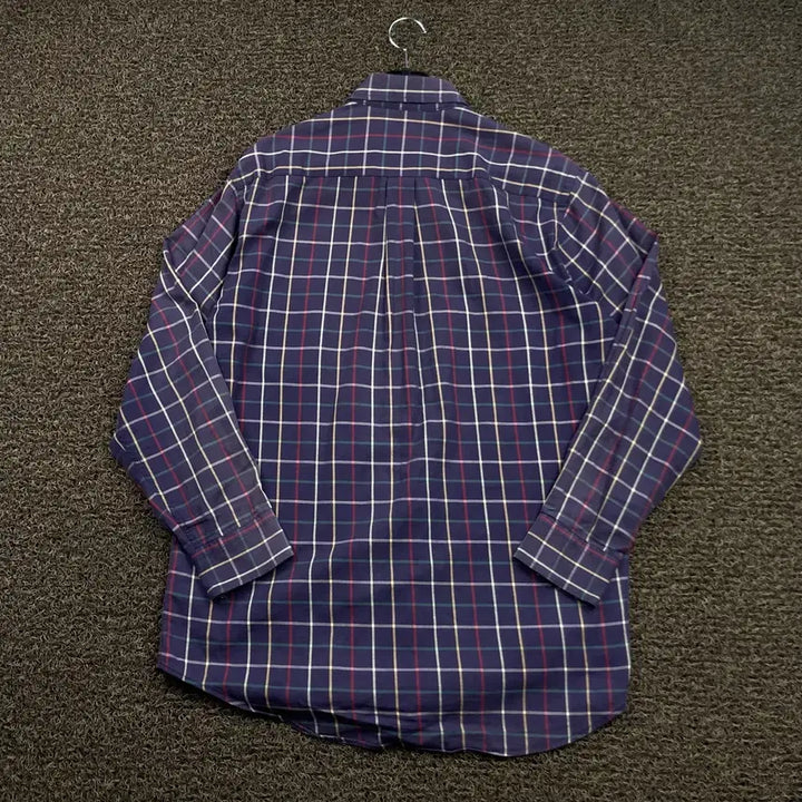 [BUNJANG] Burberrys 90s Embroidered Logo Check Shirt / 90s 버버리스 자수로고 체크 셔츠