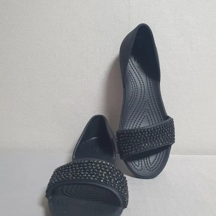 [BUNJANG] Crocs Lina Embossed Dorse Sandal (Black) Women&