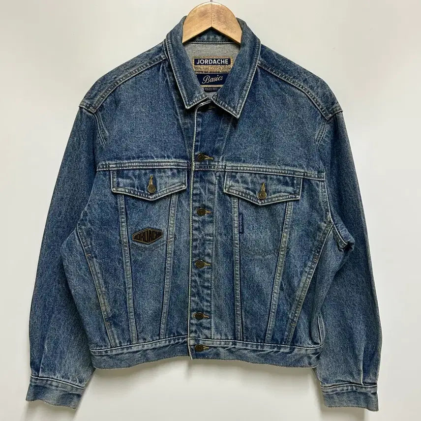 [BUNJANG] Jordache 90s Vintage Trucker Denim Jacket / [남자-100]죠다쉬 90S 빈티지 트러커 데님자켓