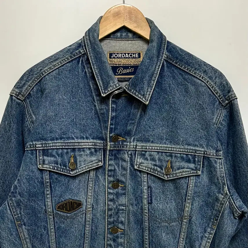 [BUNJANG] Jordache 90s Vintage Trucker Denim Jacket / [남자-100]죠다쉬 90S 빈티지 트러커 데님자켓