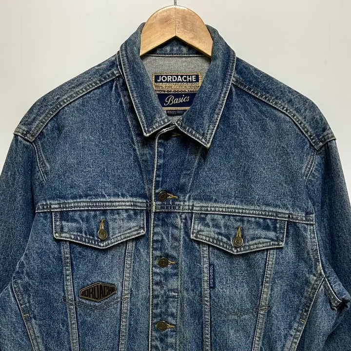 [BUNJANG] Jordache 90s Vintage Trucker Denim Jacket / [남자-100]죠다쉬 90S 빈티지 트러커 데님자켓