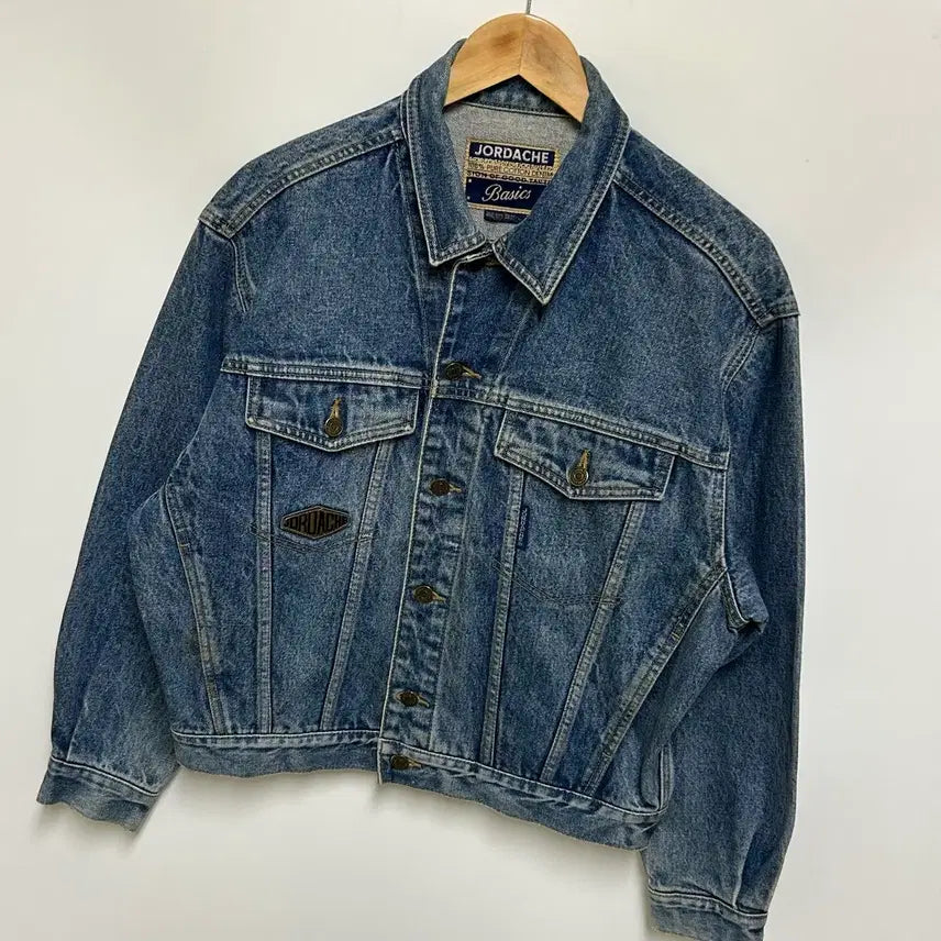 [BUNJANG] Jordache 90s Vintage Trucker Denim Jacket / [남자-100]죠다쉬 90S 빈티지 트러커 데님자켓