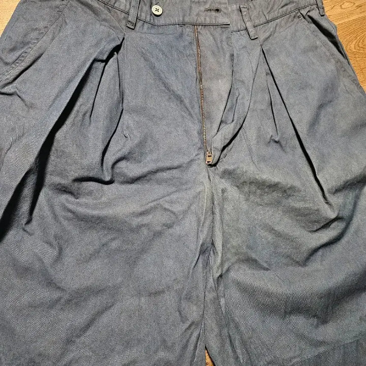 [BUNJANG] GAZiROK Indigo Mud-Dyeing Shorts Size 32 / 가지록 인디고 머드다잉 쇼츠