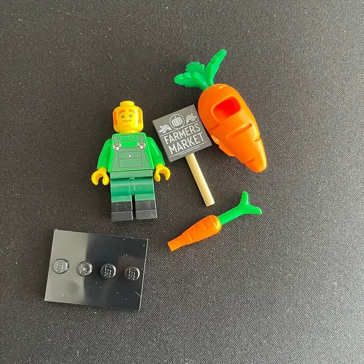 [BUNJANG] LEGO Minifigure Carrot Mascot / 레고 미피 당근 알바