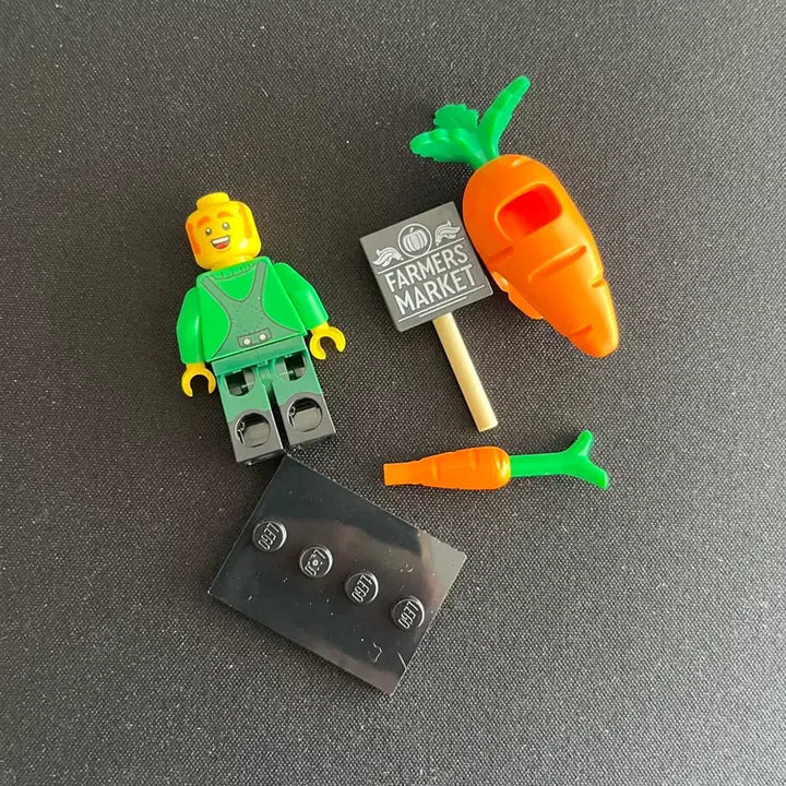 [BUNJANG] LEGO Minifigure Carrot Mascot / 레고 미피 당근 알바