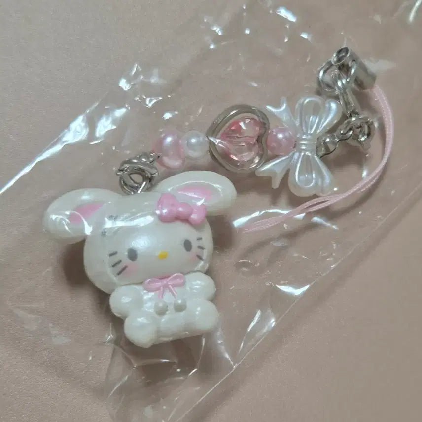 [BUNJANG] Sanrio Snow Rabbit Kitty Angel and Devil Strap / 산리오 눈토끼 키티 스트랩 천사와악마 시리즈