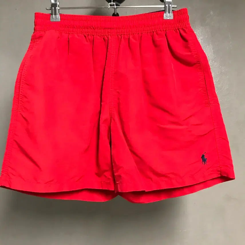 [BUNJANG] Polo Ralph Lauren Pony Swim Pants Red S / 폴로 랄프로렌 포니 스윔 팬츠 레드 S