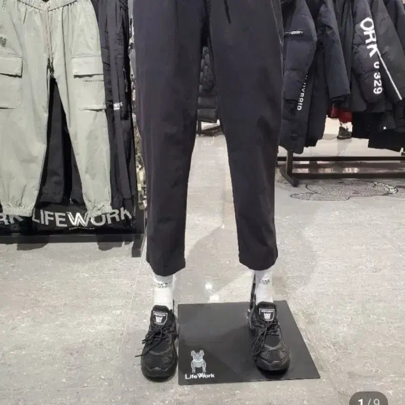 [BUNJANG] LifeWork Straight Woven Pants - FREE / 라이프워크 스트레이트 우븐 팬츠 FREE