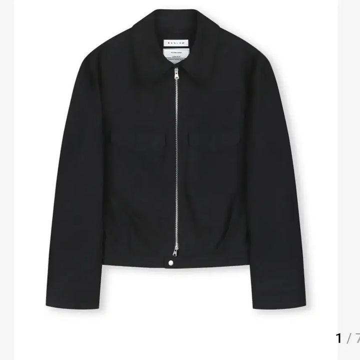 [BUNJANG] BESLOW Military Moleskin Zip-up Jacket / S) BESLOW 블랙 몰스킨 밀리터리 집업 자켓