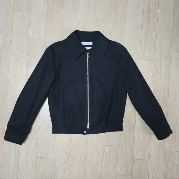 [BUNJANG] BESLOW Military Moleskin Zip-up Jacket / S) BESLOW 블랙 몰스킨 밀리터리 집업 자켓