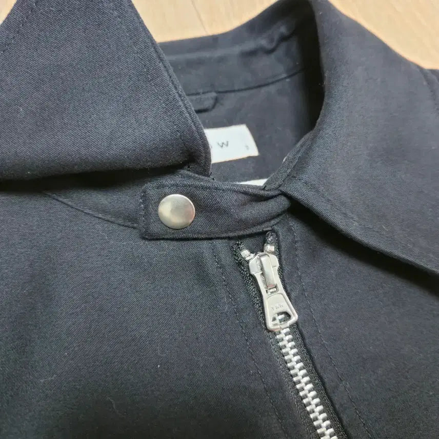 [BUNJANG] BESLOW Military Moleskin Zip-up Jacket / S) BESLOW 블랙 몰스킨 밀리터리 집업 자켓