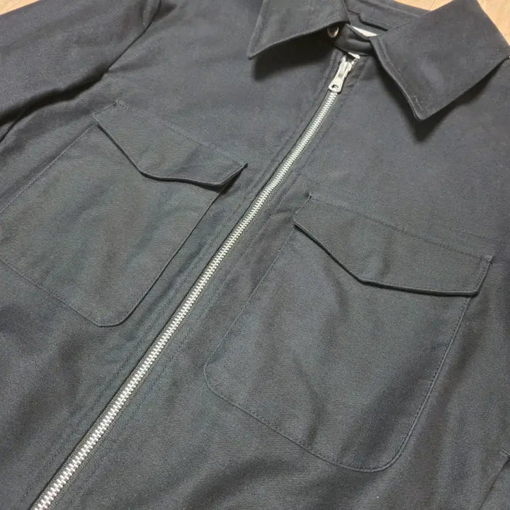 [BUNJANG] BESLOW Military Moleskin Zip-up Jacket / S) BESLOW 블랙 몰스킨 밀리터리 집업 자켓