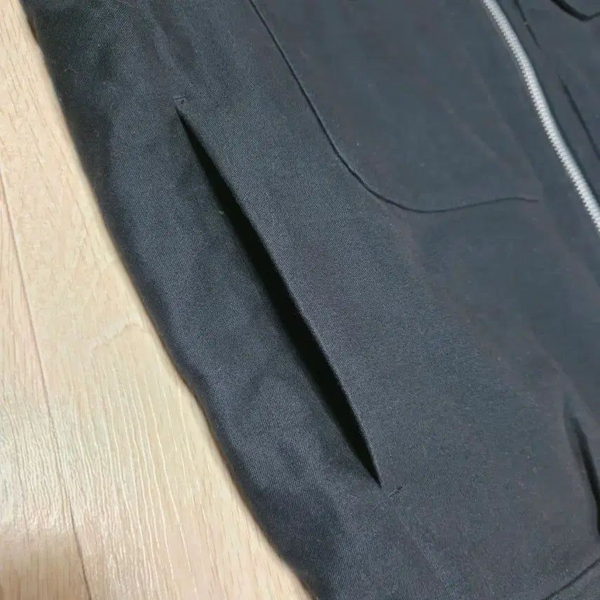 [BUNJANG] BESLOW Military Moleskin Zip-up Jacket / S) BESLOW 블랙 몰스킨 밀리터리 집업 자켓