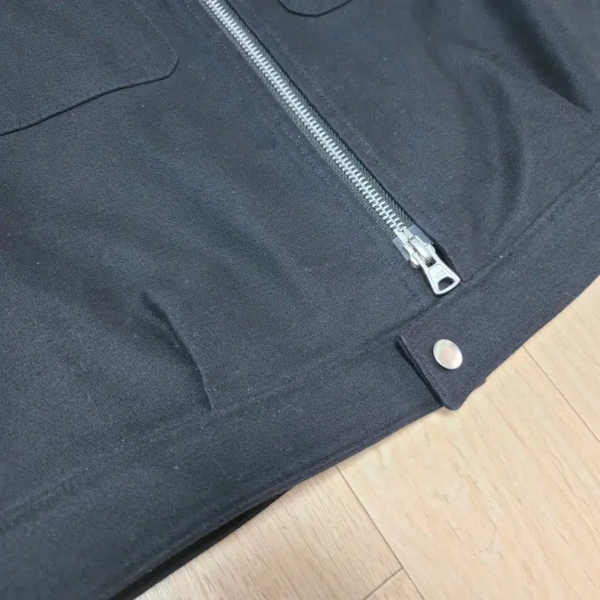[BUNJANG] BESLOW Military Moleskin Zip-up Jacket / S) BESLOW 블랙 몰스킨 밀리터리 집업 자켓