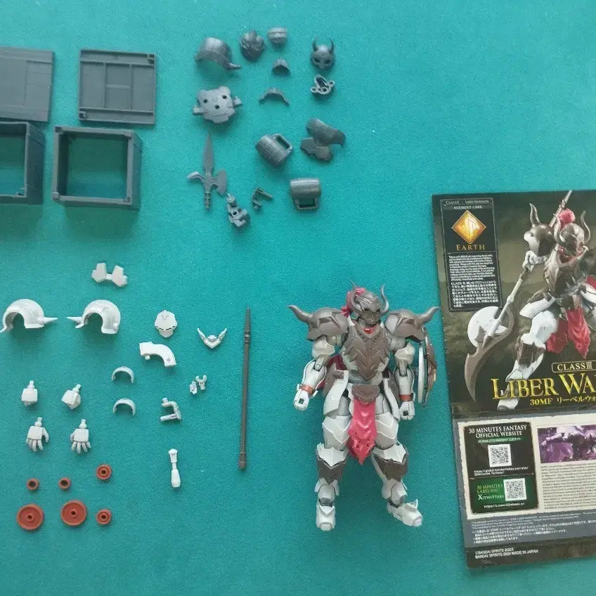 [BUNJANG] 30MS Liber Warrior + Fighter Option Assembled / 30MF 리베르 워리어+파이터 옵션 가조립