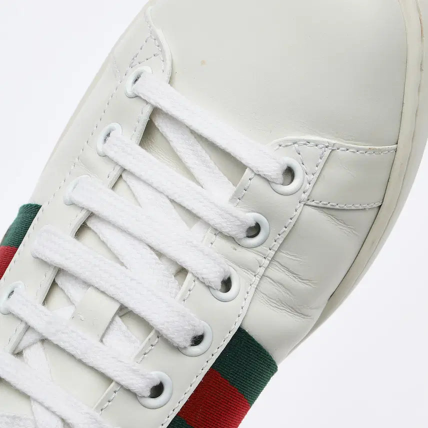 [BUNJANG] Gucci Ace Bee Embroidered Sneakers / (W) 구찌 에이스 꿀벌 자수 스니커즈